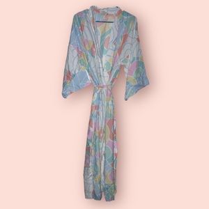 Vintage 80’s Pastel Robe